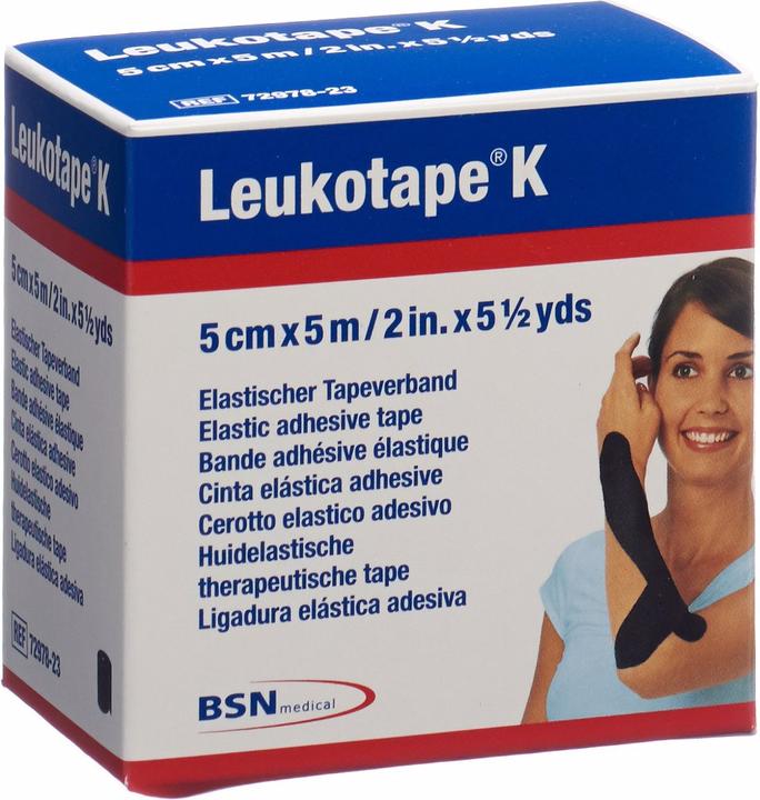 BSN K Pflasterbinde 5mx5cm schwarz (5 m)