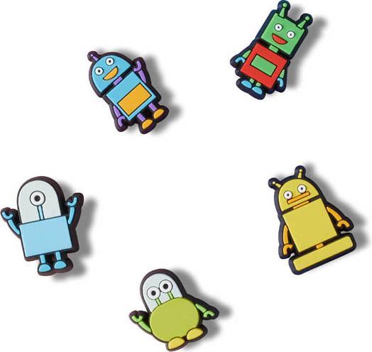 Crocs Tiny Robot Crew/5 Pack (One Size)