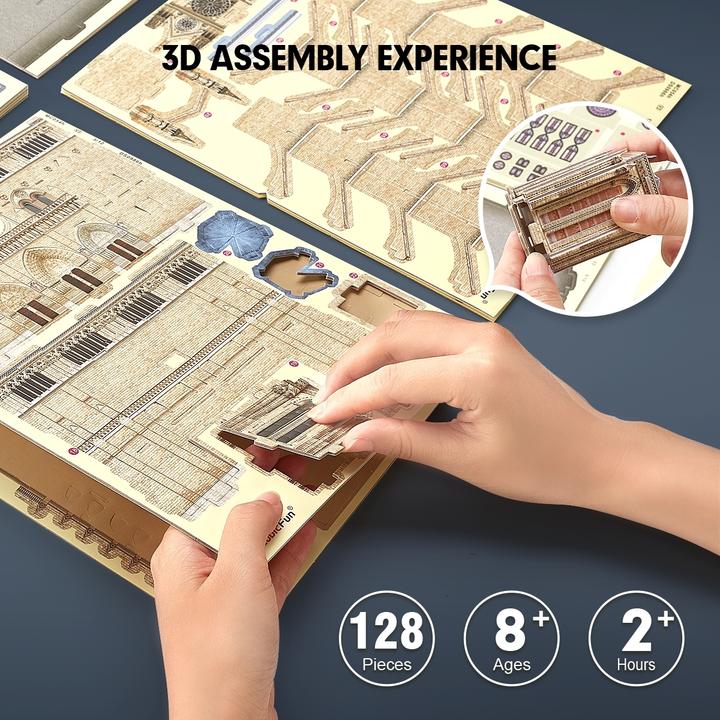 Immagine prodotto Cubicfun 3D Puzzle Notre-Dame de Paris 128 Teile (128 pezzi)