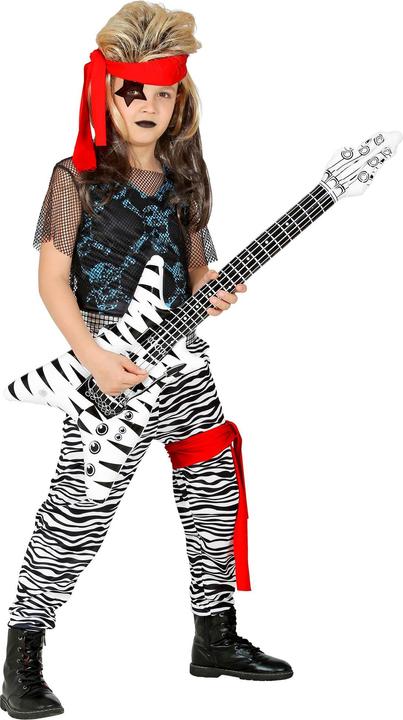 Widmann Costume da rockstar anni '80 per bambini
