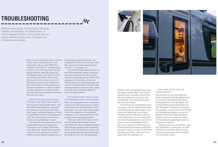 Produktbild Traumziele mit dem Wohnmobil in Deutschland, Österreich und der Schweiz (Deutsch, Michael Hennemann, 2023)