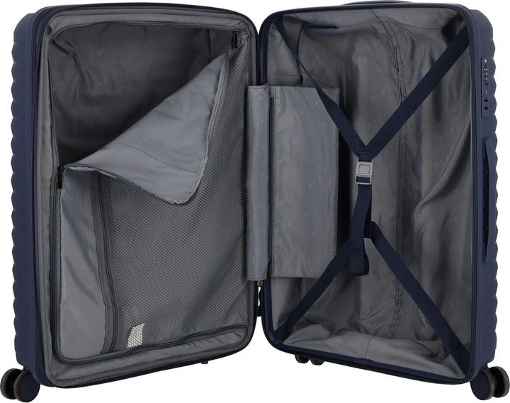 Actual product image D&N Travel Line 4500 4-wheel suitcase set 3-piece with stretch fold (205 l, XL (from 140l))