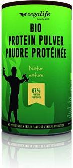 Immagine prodotto vegalife Protein Pulver Natur (Neutro, Sostituto dei pasti o muesli, Frullato sportivo, leggermente nocciola, 1 pz., 450 g)