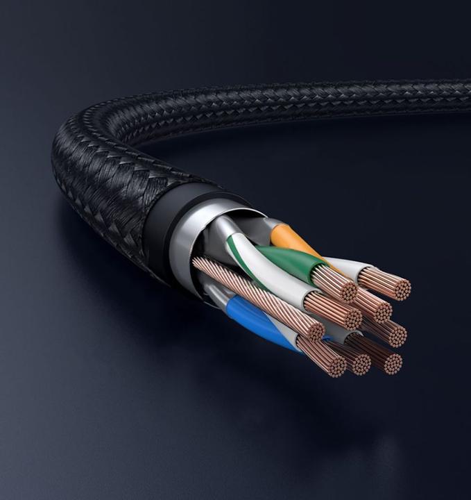 Image du produit Ugreen Câble réseau (F/FTP, CAT8.1, 1.50 m)