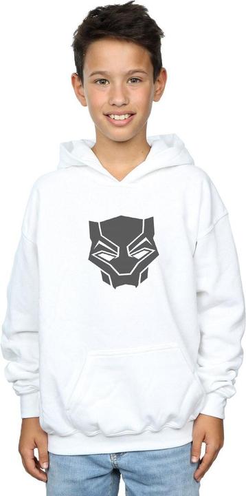 Actual product image Boys Black Panther Black On Black Hoodie (152, 158)
