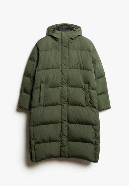 Produktbild Superdry STUDIOS LONGLINE DUVET COAT Dames Jas - Maat 16 (16)