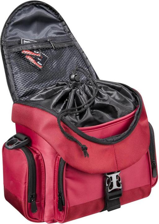 Produktbild mantona premium Fototasche rot/schwarz (Kamera Schultertasche, 1 l)