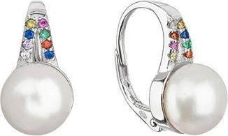 Produktbild Evolution Group Silver earrings with a river pearl 21070.3