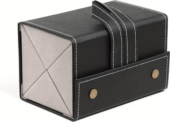 Only-Bags.Store Premium-Sonnenbrillen-Aufbewahrungs-Organizer, Brillen-Klapp-Reiseetui, hängende Display-Stütze