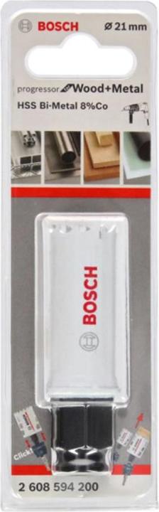 Produktbild Bosch Professional Zubehör Lochsäge Progressor for Wood and Metal, 21 mm (21 Millimeter)
