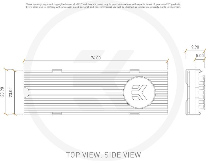Image du produit EKWB EK-M.2 NVMe Heatsink