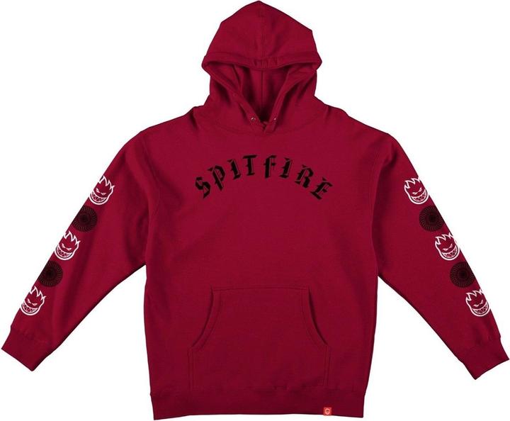 Spitfire Old E Combo Sleeve Kids Hoodie