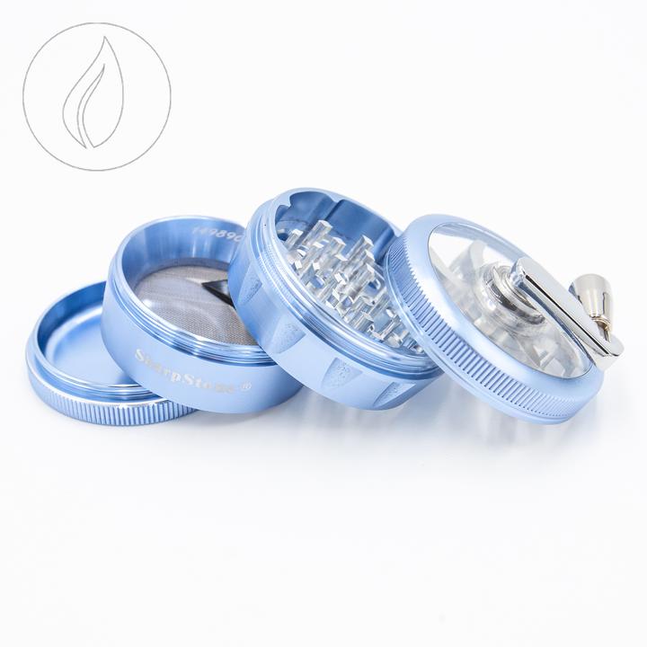 Immagine prodotto Santa Cruz Sharpstone Grinder V2.0 Crank Top Blu 4 Parti
