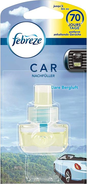 Produktbild Febreze Car Premium Klare Bergluft Nachfüller