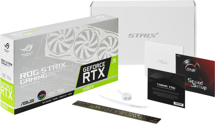 Immagine prodotto ASUS GeForce RTX 2080 Ti ROG Strix O11G White Gaming (11 GB)