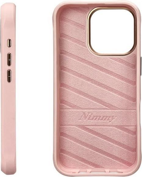 Actual product image Nimmy case iPhone 16 Pro 6.3" pink Glasses Cool Cat (Apple iPhone 16 Pro)