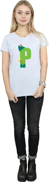 Immagine prodotto Disney Alphabet P Is For Peter Pan Maglietta Donna (M)
