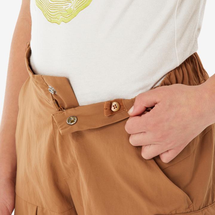 Produktbild Quechua Wanderhose Zip-Off-Hose MH500 Kinder Gr. 122–170 braun (140)