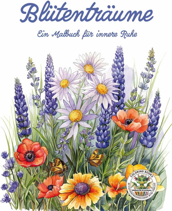 Image du produit Holland:Blütenträume - Ein Malbuch für