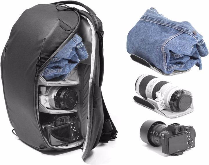Immagine prodotto Peak Design Zaino per tutti i giorni Zip 20L v2 (Zaino per fotocamera, 20 l)