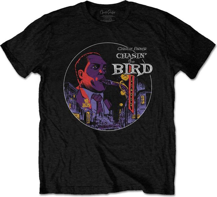 Actual product image Universal Textiles Unisex Adult Chasin' The Bird Hollywood Cotton T-Shirt (XL)