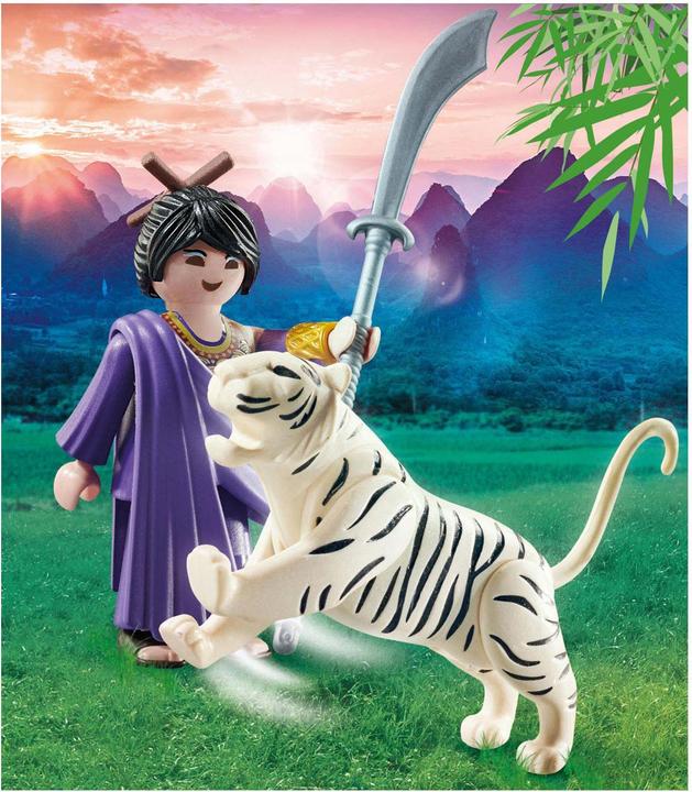 Actual product image Playmobil 70382 Asian fighter with tiger (70382, Playmobil Special Plus)