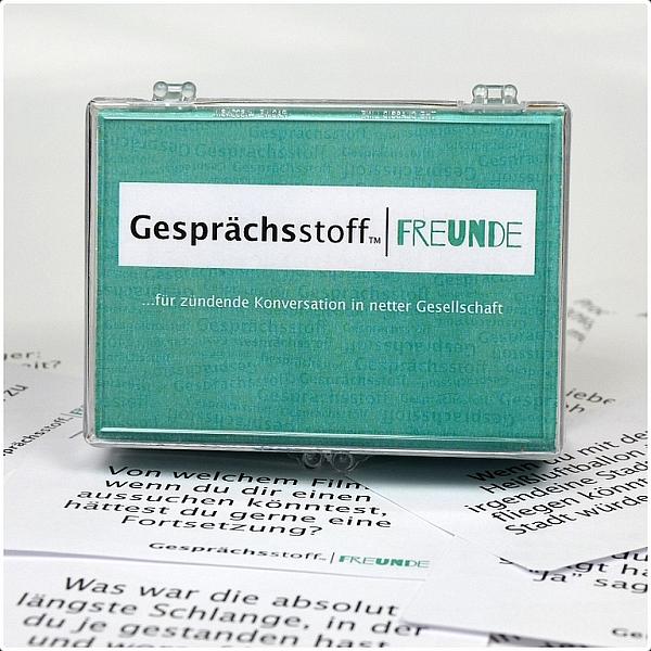 Produktbild Gesprächsstoff Freunde (Deutsch)