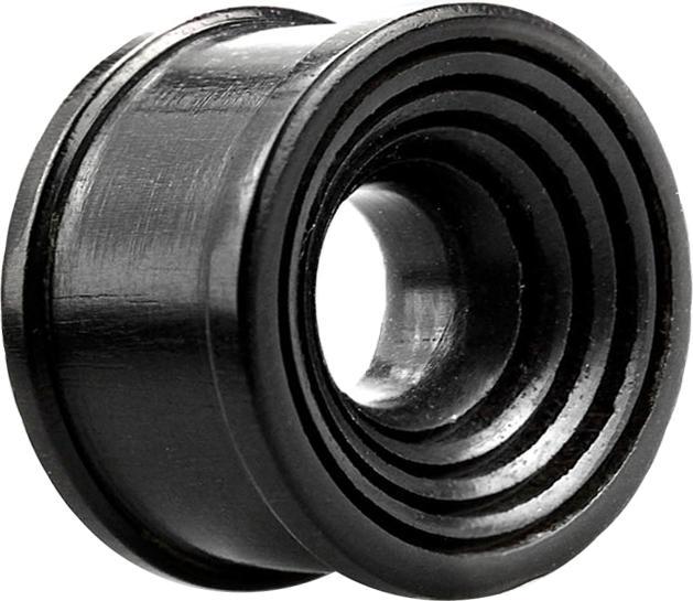 Star Piercing Tunnel aus Areng Holz konisch (ohne Messing, Organisch)
