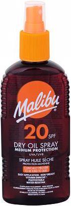 Immagine prodotto Malibu Olio secco spray (Spray solare, SPF 20, 200 ml)