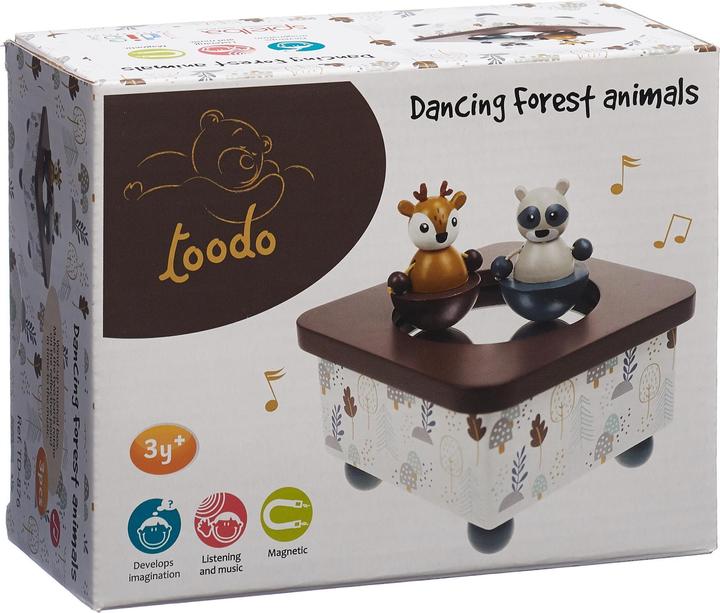 Produktbild idiS Musikdose Waschbär & Reh