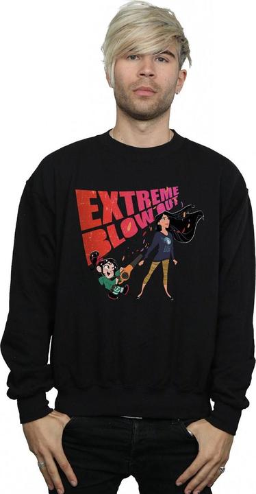 Immagine prodotto Disney Wreck It Ralph Pocahontas And Vanellope Felpa Uomo (3XL)
