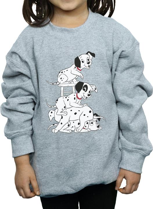 Actual product image Disney Girls 101 Dalmatians Chair Sweatshirt (152, 158)