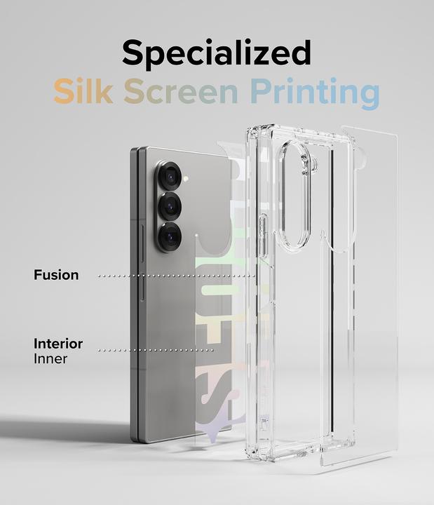 Actual product image Ringke Case for Galaxy Z Fold 6 FUSION DESIGN SEOUL (Samsung Galaxy Z Fold6)