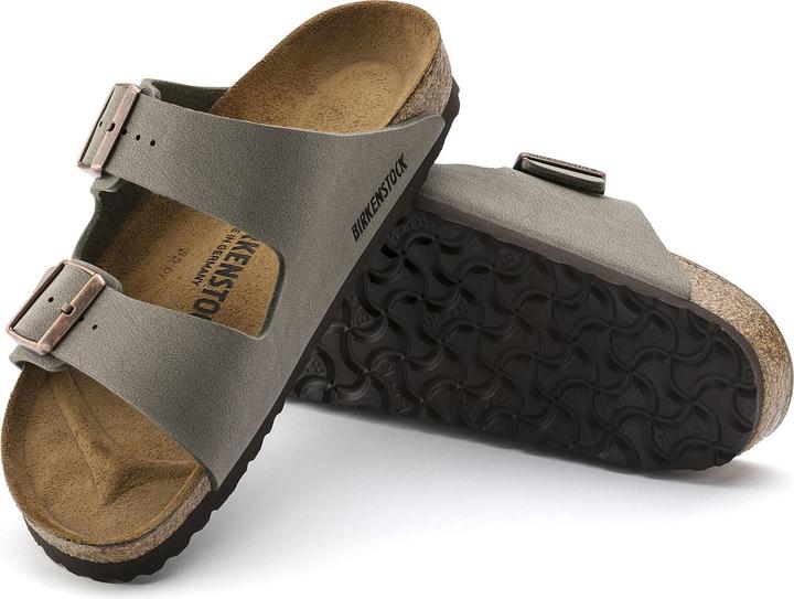 Actual product image Birkenstock Arizona Birko Flor Nubuck narrow (43)
