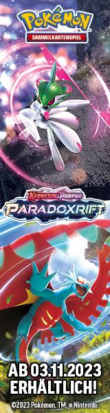 Actual product image Pokémon KP04 Karmesin&Purpur Miraidon EX Build & Battle Stadion *Deutsche Version* (German, Build & Battle Box)
