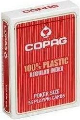 Actual product image Copag Plastic Poker Cards Deck Regular