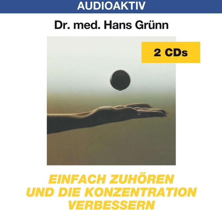 Image du produit Écoutez simplement et améliorez votre concentration. 2 CD (Hans Grünn, Allemand)