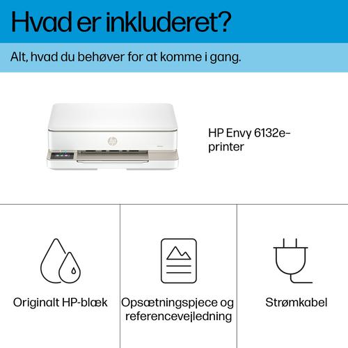 Produktbild HP Hewlett-Packard Envy 6132e All-in-One Color Inkjet, Envy 6132e (Farbe)