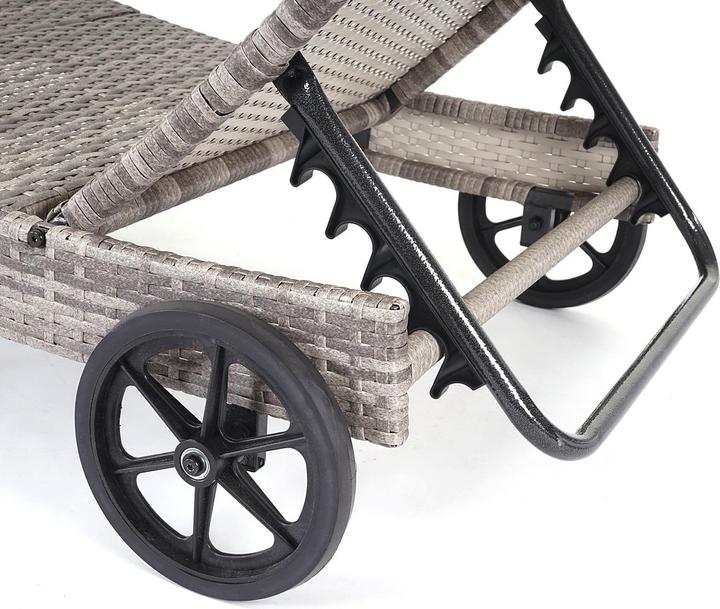 Produktbild JOHN316 Rattan Liegestuhl (205 cm)