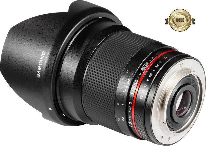 Produktbild Samyang 16mm f/2 ED AS UMC CS - Nikon F (Nikon F, Nikon DX, APS-C / DX)