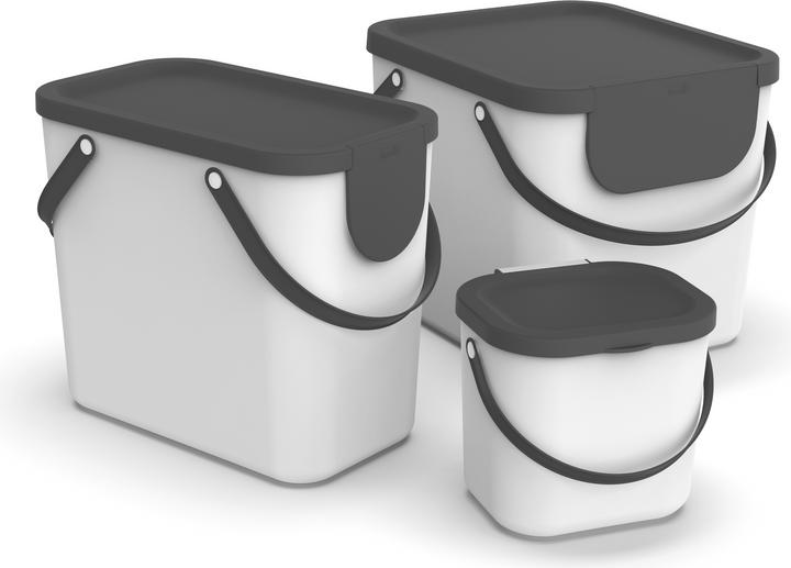 Image du produit Rotho Seau de recyclage Albula 40 l, blanc (40 l)