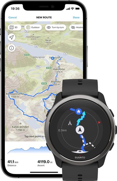 Actual product image Suunto 5 Peak (43 mm)