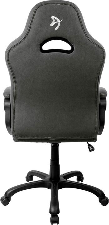 Immagine prodotto Arozzi Sedia da gioco Enzo Nero/Grigio - Tessuto intrecciato Logo Grigio