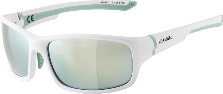 ALPINA SPORTS Lyron S (Pistache blanche matte, céramique miroir émeraude)