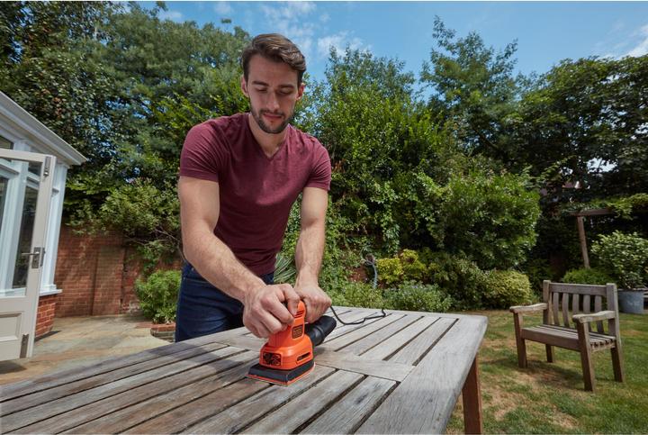 Actual product image Black & Decker Multisander 4in1 BEW200 (Multi sanders, 200 W)
