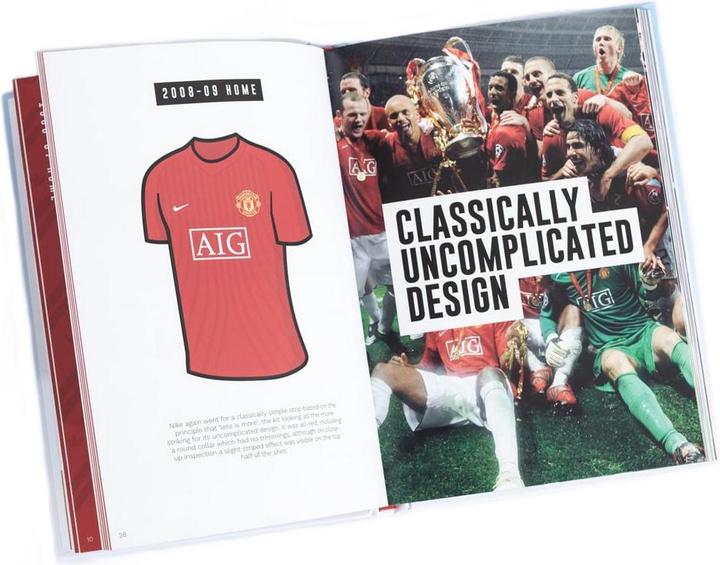 Produktbild Manchester United FC Buch Classic Trikot (One Size)