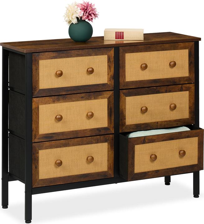 Actual product image Relaxdays Chest of drawers (100 x 32 x 83 cm)