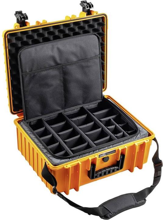 Produktbild B&W International B&W Transportkoffer Outdoor mit Fototasche (Kamera Schultertasche, 32.60 l)