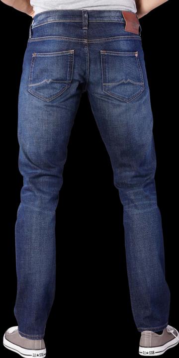 Actual product image Mustang Oregon Tapered crinkle dark rinse (W29/L32)