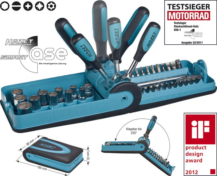 Immagine prodotto HAZET Custodia intelligente (10 mm, 5,5 mm, 13 mm, 11 mm, 14 mm, 12 mm)